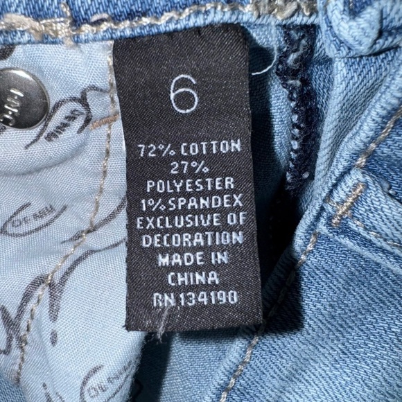 INC International Concepts Women's stretchy Light Blue Jeans. Size 6. VGUC. - Picture 10 of 11